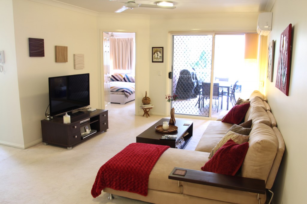 Living Room real estate photography gold coast